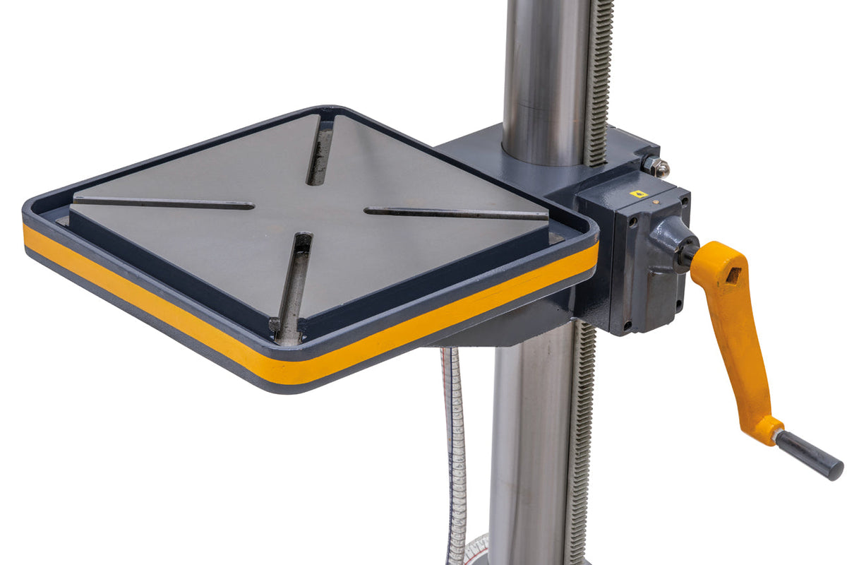 Trapano a colonna DM 35 C / 400 V - tavola di lavoro