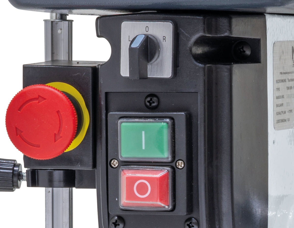 Trapano da banco TBM 380 - 16 RL / 400 V - vista destra