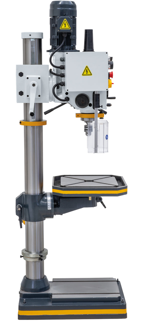 Trapano a colonna con cambio a ingranaggi SGH 35 / 400 V - vista sinistra