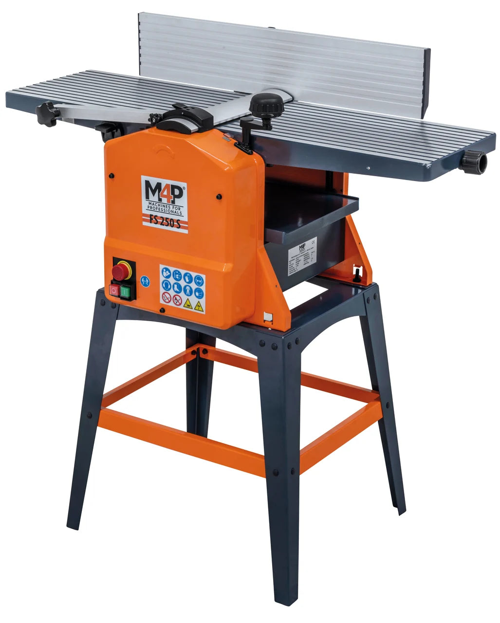 Pialla a filo e spessore con albero a spirale FS 250 S con basamento / 230 V