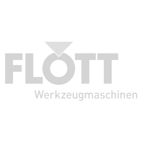 Mola abrasiva fine Flott da 250 mm per affilatura e finitura professionale su macchine da officina.