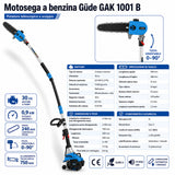 Motosega a stelo Güde GAK 1001 B – benzina 2 tempi, testina orientabile 0–90°