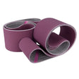 Nastro abrasivo professionale 2000 x 75 mm grana 80 per levigatura intermedia su legno e metallo.
