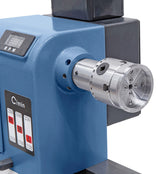 Pinza di serraggio Bernardo M70 con superficie zigrinata interna ed esterna, ideale per il bloccaggio sicuro di pezzi su tornio.