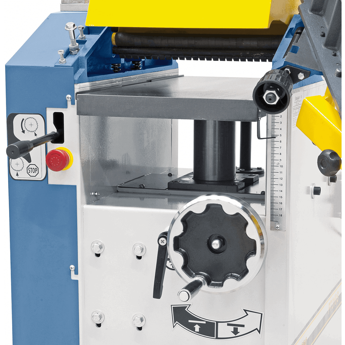 Bernardo Pialla a filo e spessore con albero a spirale PT 310 S - 400 V