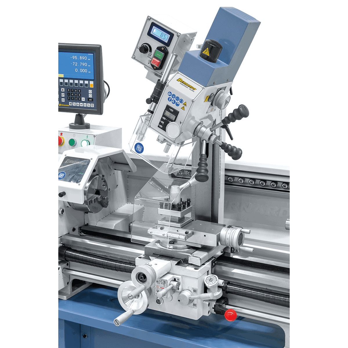 Tornio fresatrice Bernardo Proficenter 650 G / 400 V con DRO 2 assi