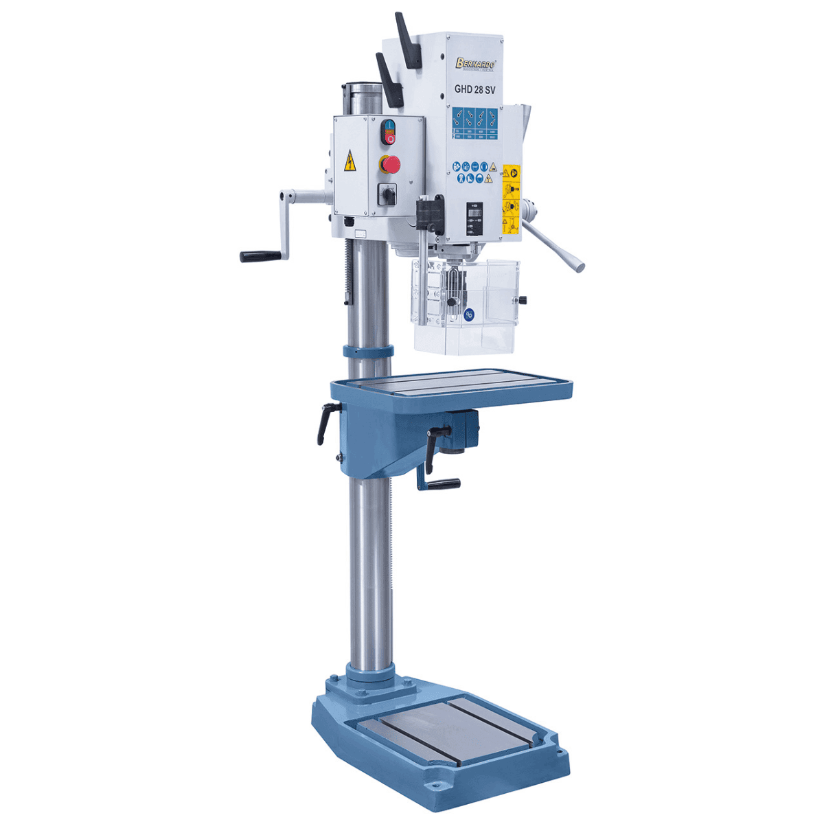 Trapano ad ingranaggi GHD 28 SV con visualizzatore digitale