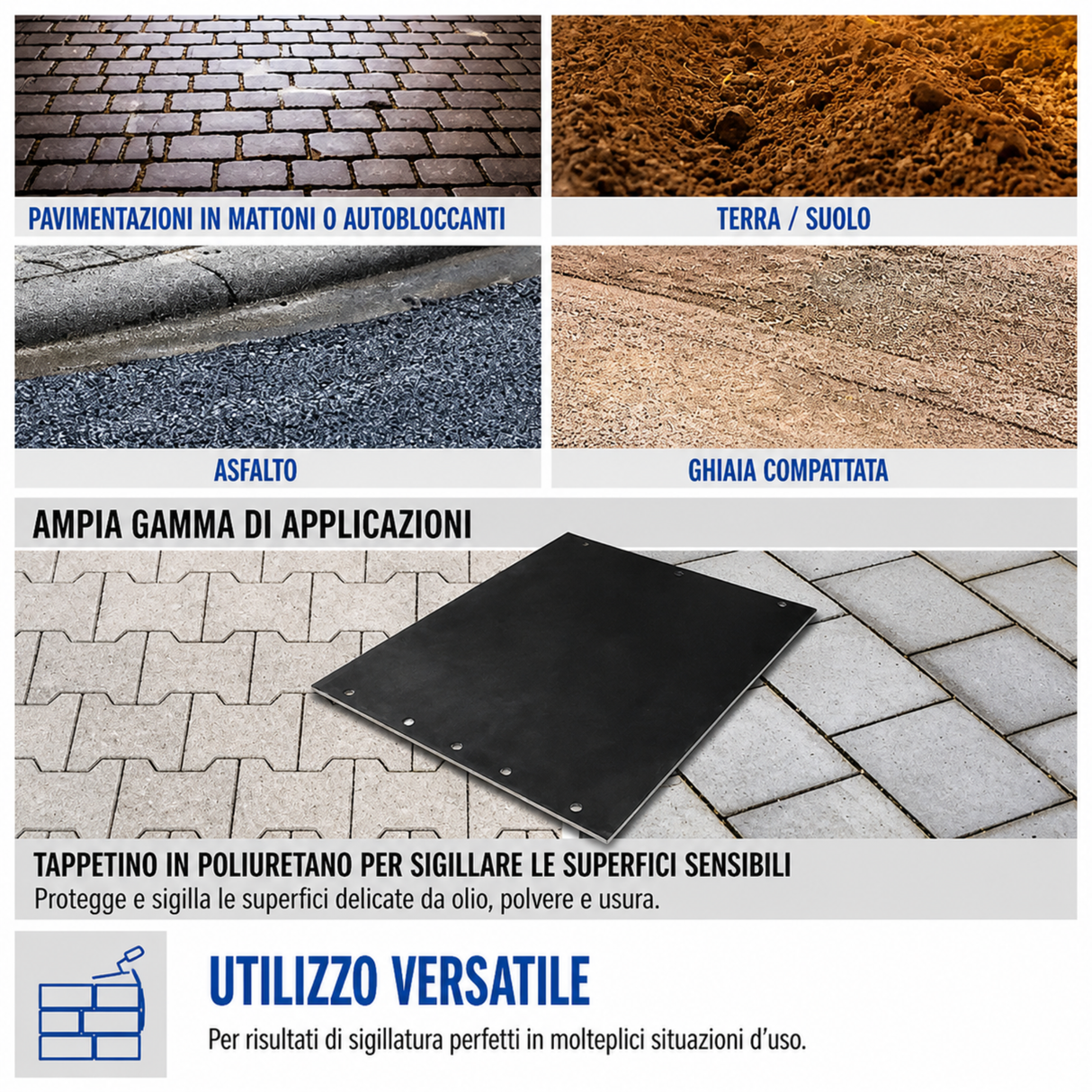 Attrezzatura edile Guede Piastra vibrante GRP 90