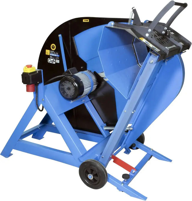 Sega circolare basculante Güde GWS 700 HM-2 con motore 5,2 kW, lama da 700 mm e struttura in acciaio.