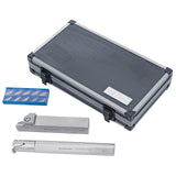 Utensile da tornio per scanalatura (interno / esterno), con placchette amovibili HM, 25 mm, 2 pezzi