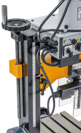 Colonna della trapano-fresatrice M4P MD 10 / 230 V con scala graduata e manovella per la regolazione in altezza della testa
